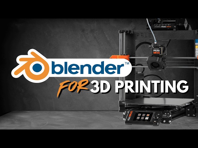 How to Design for 3D Printing in Blender - Beginner Tutorial