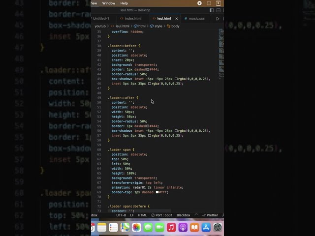 Creating a compass by using HTML and CSS #css #html