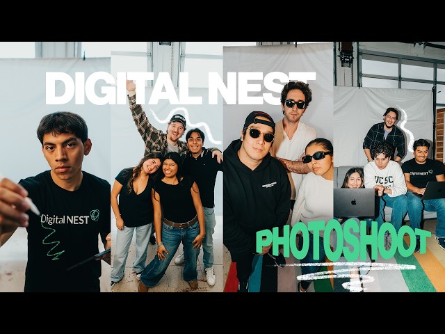 Digital NEST Photoshoot: Behind the Scenes