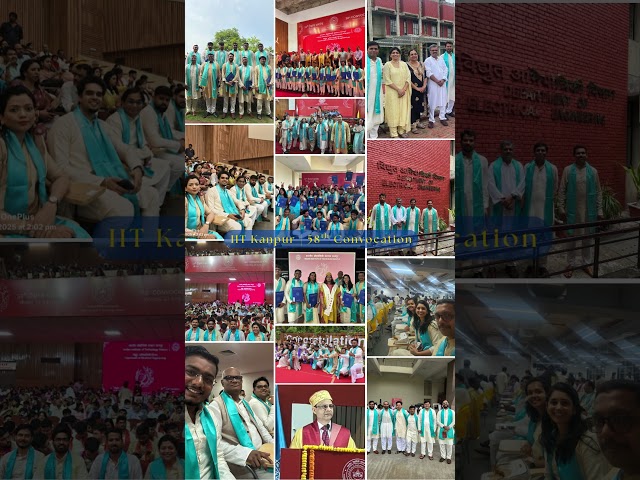 IIT Kanpur | 58th Convocation - eMasters Programme