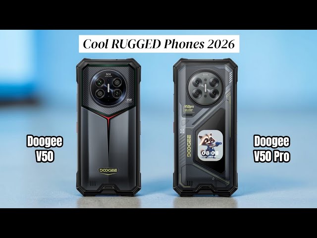 Doogee V50 (Vs) Doogee V50 pro - What's the difference? [Top  Rugged phones 2026]