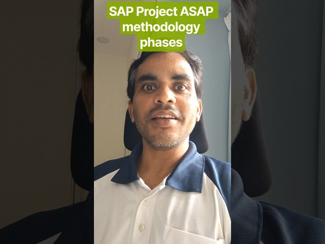 What Is SAP Project ASAP methodology phases #sap