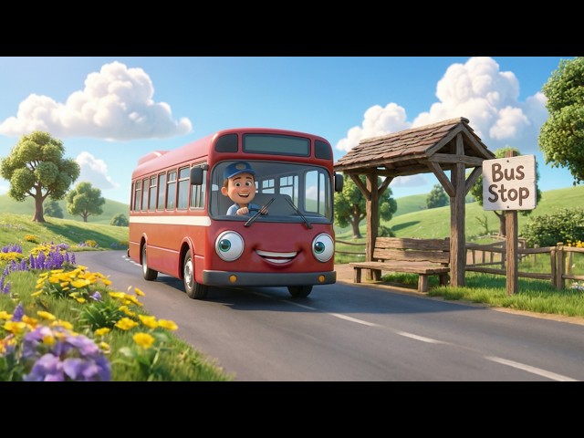 Kids Sing-Along Adventure: Cute Monsters Ride the Bus with Tommy and Jenny | Nursery Rhyme Fun! 🎶"