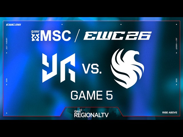 GAME 5 – TEAM FALCONS PH VS YANGON GALACTICOS | SEMI-FINALS | MLBB MSC AT EWC 2026