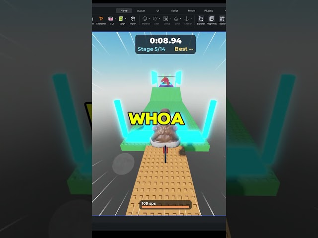 Making VIral Obby Game in Roblox (Easy Way) 😎 #forgeguipartner  #robloxdev #roblox #robloxstudio