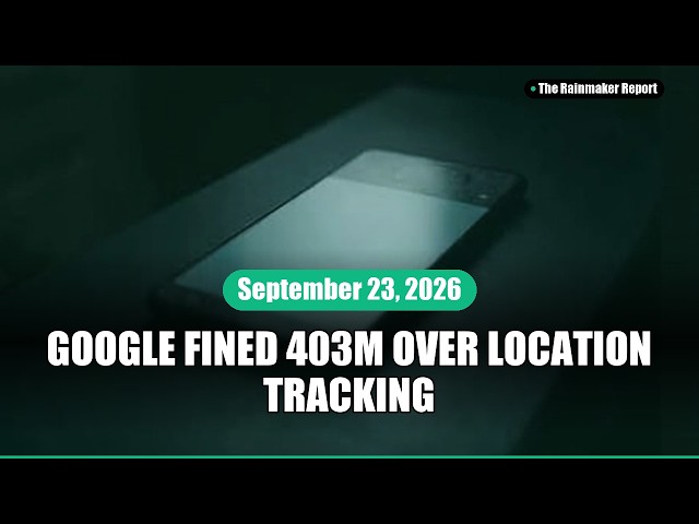 Google €403m Fine, CVE-2026-93952 CVSS 10, eviltokens Takedown - September 23, 2026