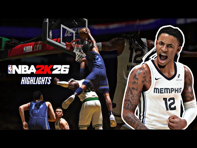 JA MORANT SO REALISTC | HIGHLIGHTS  Authentic Movements | NBA 2K26 (PS5 PRO 4K)
