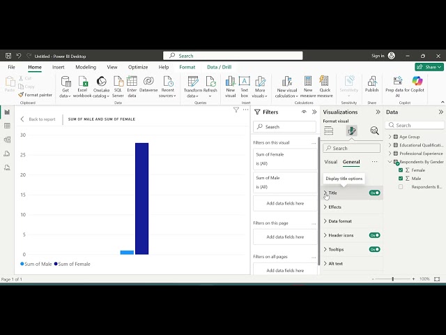 Microsoft Power BI Tutorial For Beginers 1