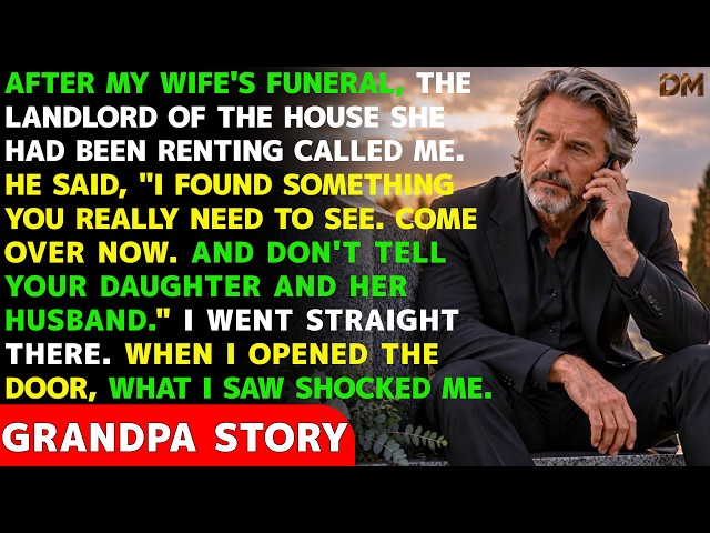 After My Wife’s Funeral, The Landlord Called Me, “You Need To See This. Don't Tell Your Daughter!”