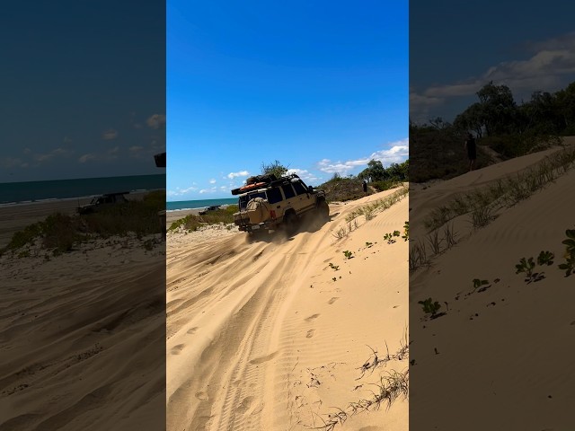Sand everywhere! V8 turbo diesel sweet sound 🎶😍