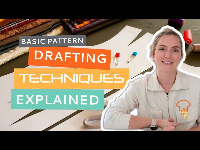 PATTERN CUTTING 101 | Truing, Walking, Squaring Off, Dart Closure, Seams and more, Explained!