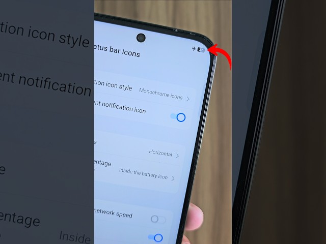 Show battery percentage vivo #shorts #vivo #tech