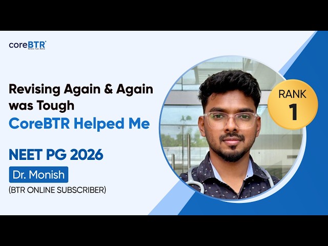 NEET PG 2026 Topper Story: From Rank 28K to AIR 1 | Dr. Monish Kanna’s Journey
