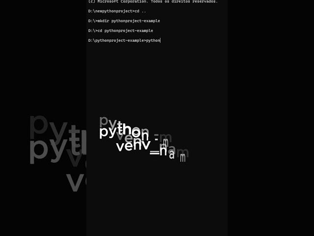What are Python Virtual Enviroments? #python  #pythonprogramming #coding #shorts #youtubeshorts