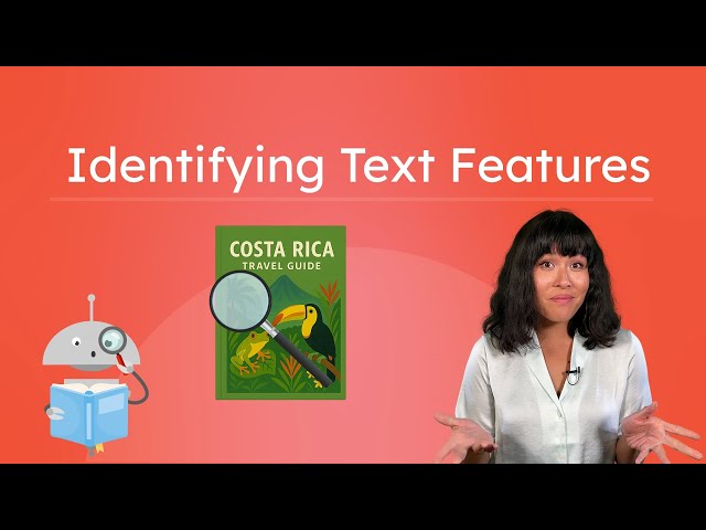 Identifying Text Features - Titles, Headings, Table of Contents, & More!