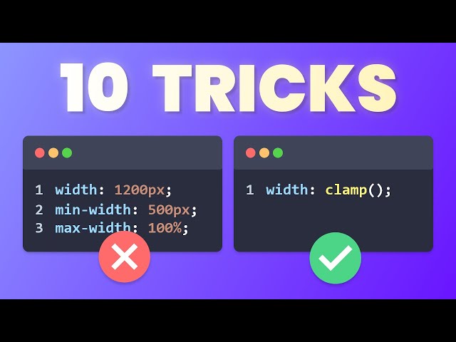 These CSS PRO Tips & Tricks Will Blow Your Mind!