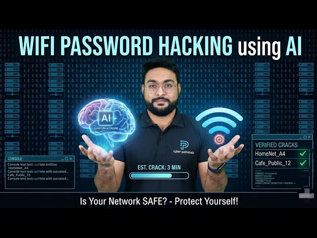 😱 ​How to Hack WiFi Password using AI on Windows (Ethical Hacking Tutorial 2026) ChatGPT  #hacking