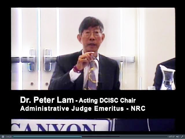Dr Lam's Disclosure on Stress-Corrosion Cracking Risks