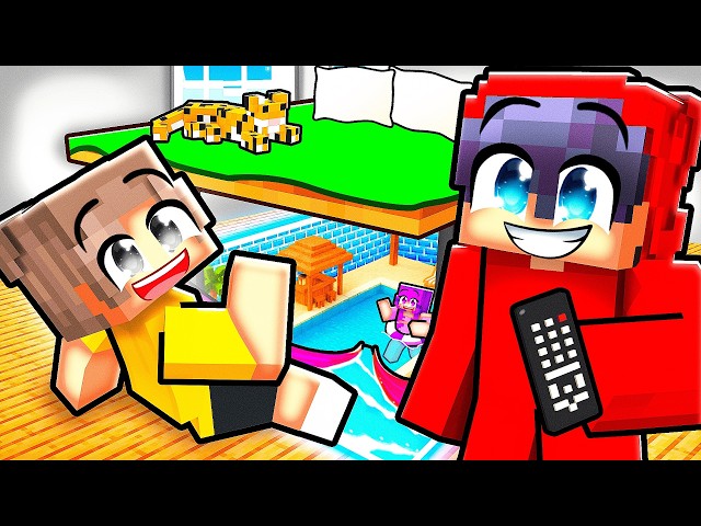 I Built a SECRET POOL in My House…