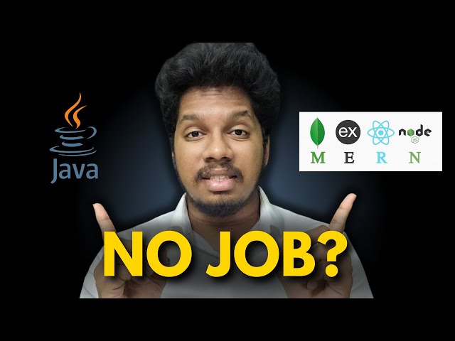 Java Full Stack vs MERN – Which One Gets You a Job? (Tamil)
