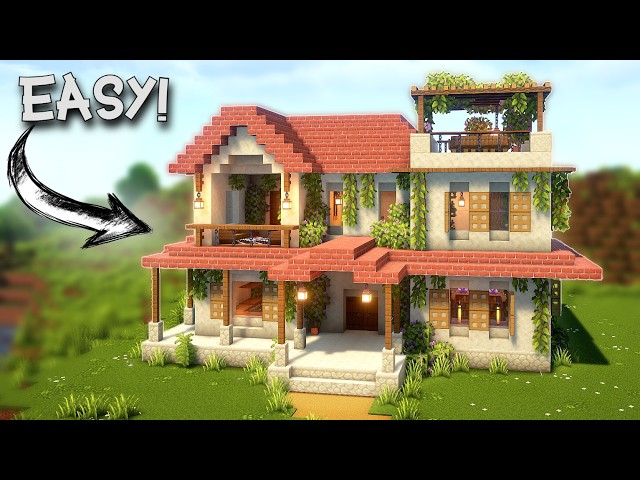 Italian House - Minecraft Build Tutorial