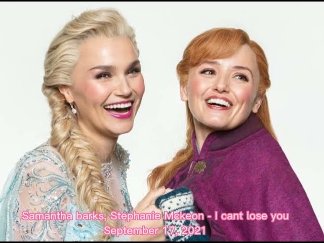 Frozen west end london | Frozen broadway musical September 17, 2021 | I cant lose you - Sam & Steph