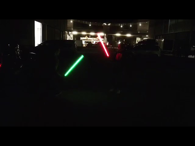 SaberLED fight @ RMF2018