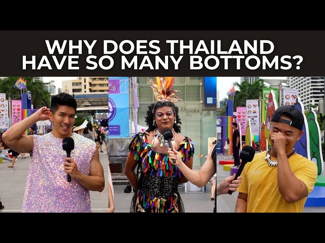 Asking Random Funny Questions At Bangkok Pride Parade 2024