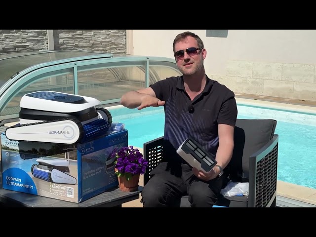 Navigation Without a Camera | ECOVACS ULTRAMARINE P1 Pool Robot Offers a Lot for Little Money