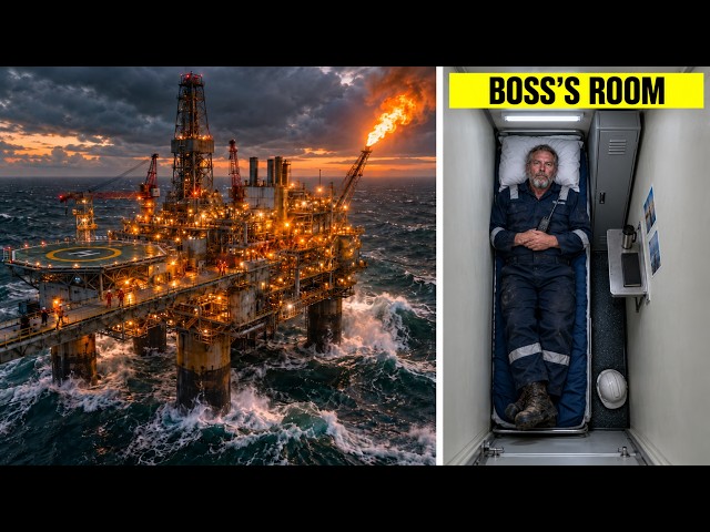 The Most Powerful Man on an Oil Rig Sleeps in a Closet