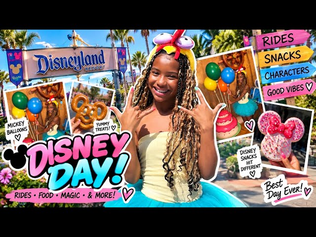 MY FIRST TIME AT DISNEYLAND! 🏰✨ Best Day Ever!