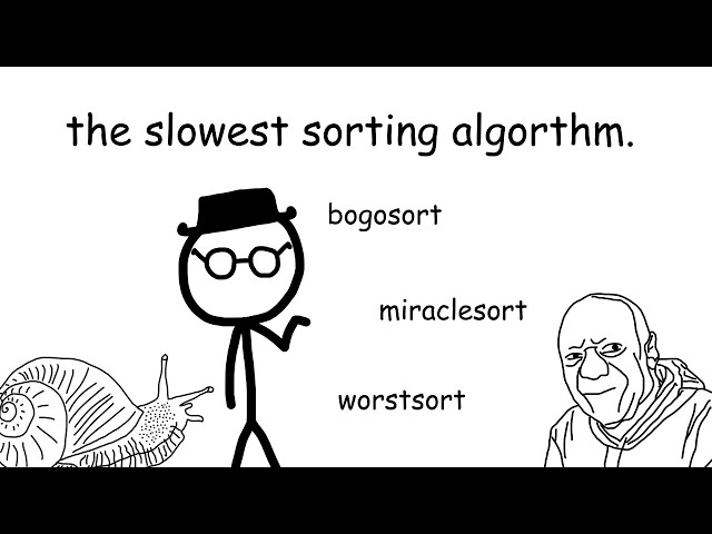 What's the slowest sorting algorithm?