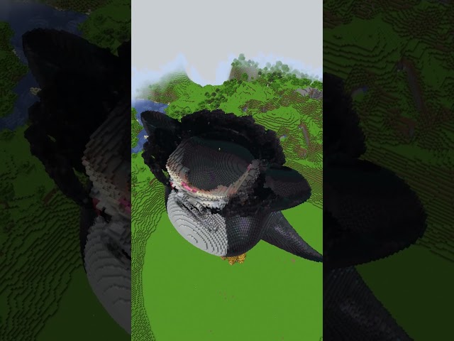 I BUILT A CUTE GUGU GAGA PENGUIN IN MINECRAFT 🐧 #minecraft