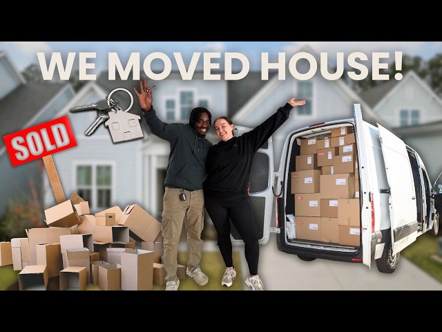 WE FINALLY MOVED HOUSE!! 🏡