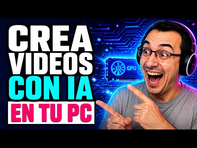 Create AI VIDEOS on your PC 🚀 Complete Guide with ComfyUI