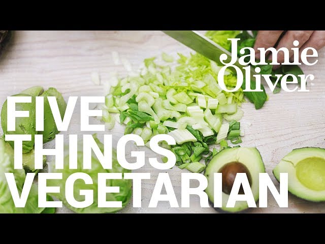 5 Things... Vegetarian | Food Tube Classic Recipes