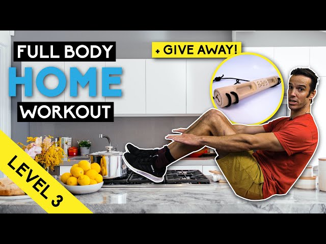 Home Workout For Climbing: Level 3 Difficulty! + Bonus GIVEAWAY