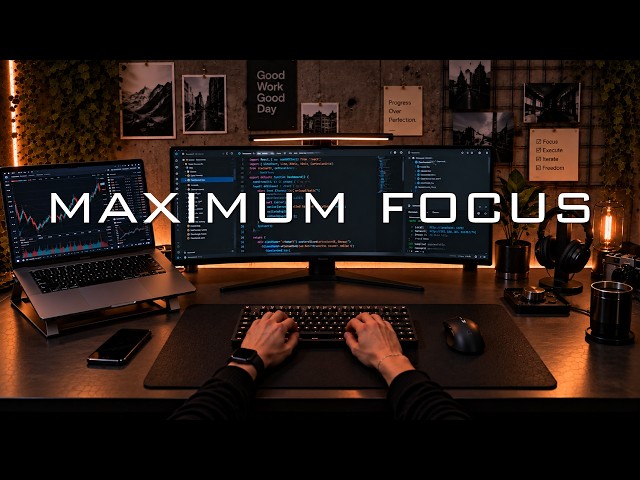 Mind Flow Music | Enter Deep Focus & Make Distractions Fade Away
