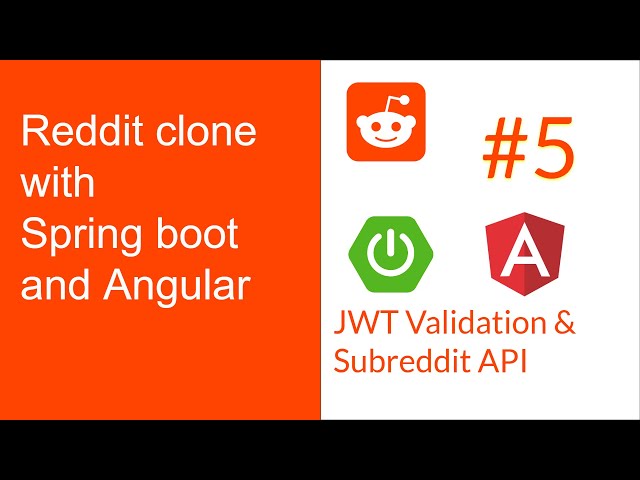 Full Stack Reddit Clone with Springboot & Angular: Part 5