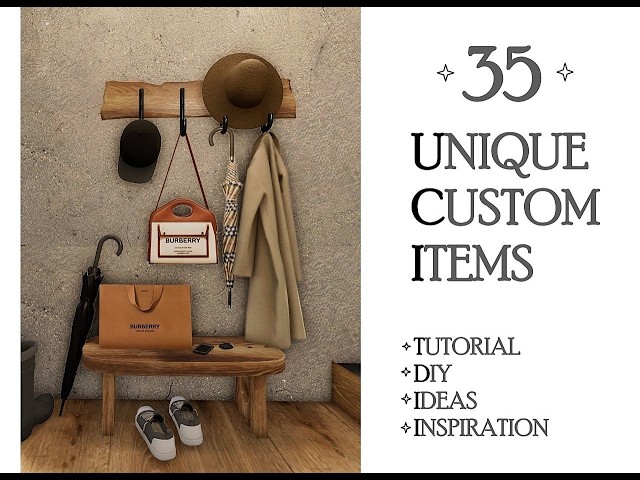 HOUSE FLIPPER 2 • 35 Aesthetic Custom Objects • Step by Step Tutorials