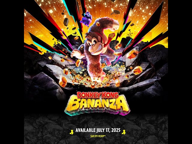 Donkey Kong Bananza Introduction Gameplay | Raw Gameplay