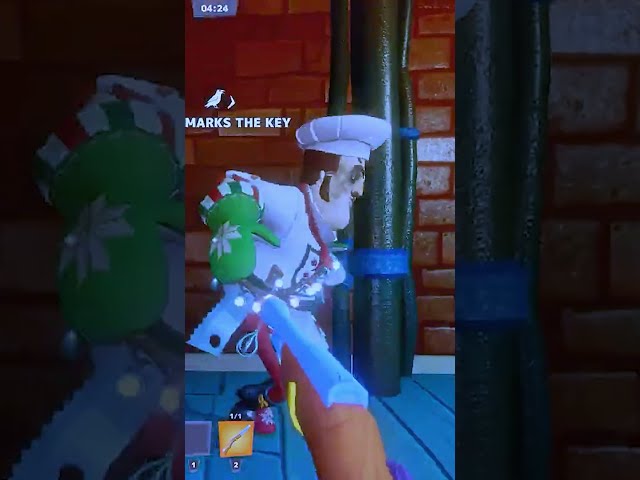 Butcher got Brutally TOY Rifled! 👀👀 #secretneighbor #shorts