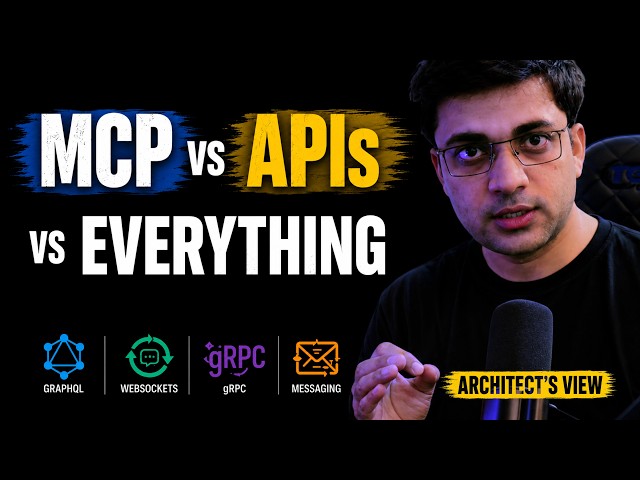 MCP vs REST API vs GraphQL vs WebSockets vs gRPC vs Messaging — An Architect’s View