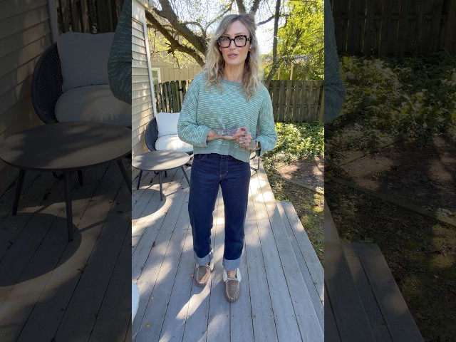 Thanks, I Made It! Moon Mint Pullover + Helene Jeans