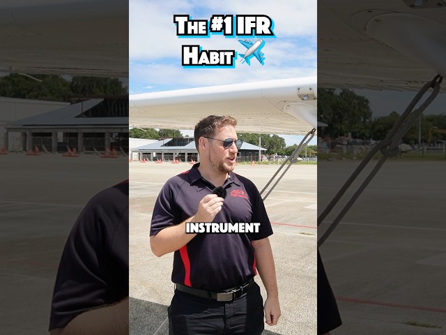 The #1 IFR Habit ✈️ #flighttraining #instrumentflying #pilot #advice