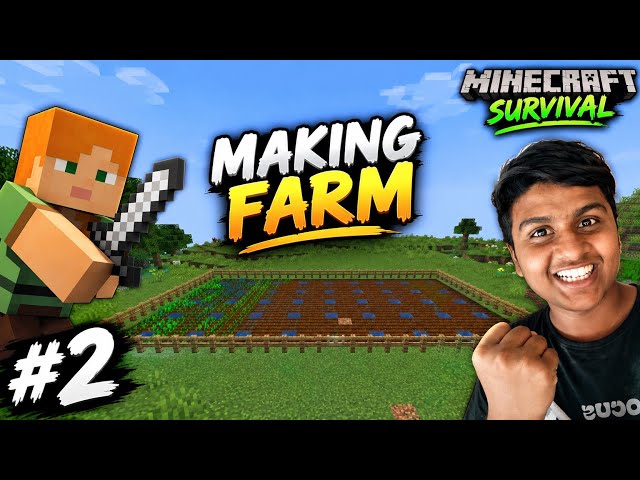 MAKING FARM IN MY MINECRAFT WORLD #2