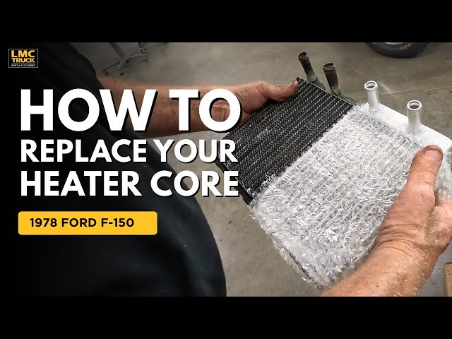 How to Install Heater Core on a 1978 Ford F150 Truck