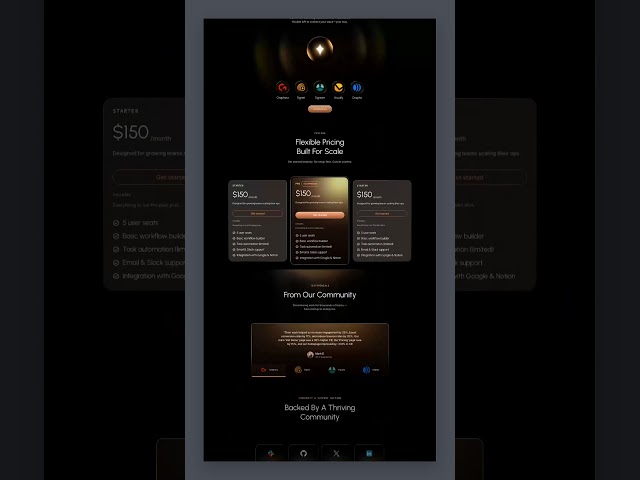 EventIQ All In One Business Platform Website Template for SaaS and Software Companies