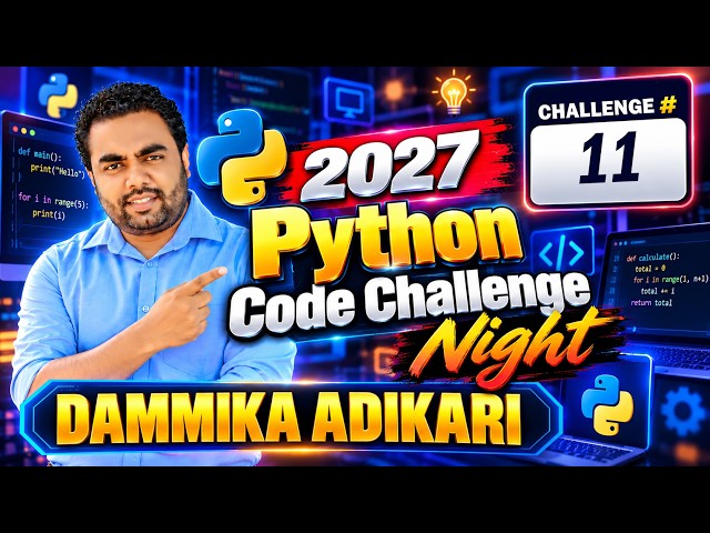 Python Code Challenge #11