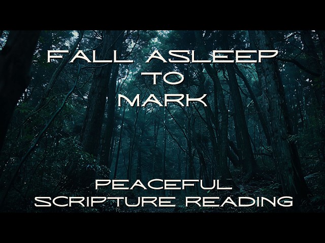 Fall Asleep to the Book of Mark | Peaceful Scripture Reading (Audio & Text)